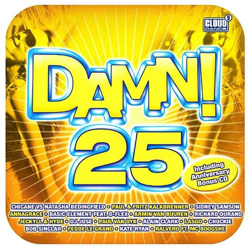 Damn! 25 - 3CD (CDs), Cd's en Dvd's, Cd's | Dance en House, Techno of Trance, Verzenden