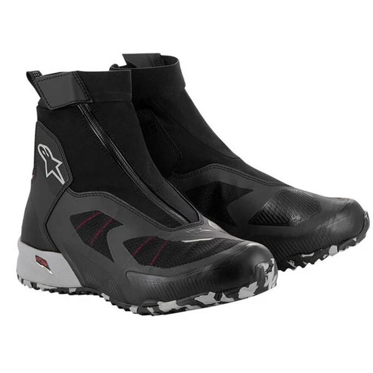 Alpinestars Cr-8 Gore-Tex Schoenen Zwart Donker Grijs Petrol, Motoren, Kleding | Motorkleding, Heren, Nieuw met kaartje, Laarzen