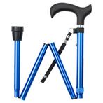Wandelstok opvouwbaar - Blauw, Diversen, Verpleegmiddelen, Ophalen of Verzenden, Nieuw