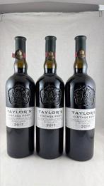 2017 Taylors - Vintage Port - Douro - 3 Flessen (0.75, Nieuw