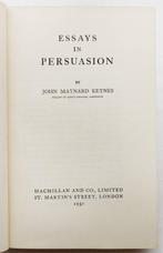 [First Edition] - Keynes - Essays in Persuasion - 1931