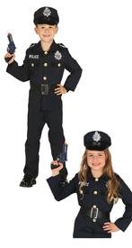 Politiepak Kind Police, Kinderen en Baby's, Carnavalskleding en Verkleedspullen, Nieuw, Verzenden