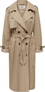 ONLY - Maat XS - ONLCHLOE TRENCHCOAT DOUBLE B. OTW NOOS, Verzenden, Nieuw
