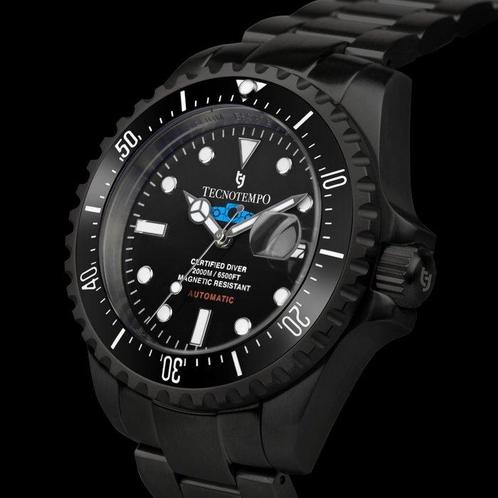 Tecnotempo - Automatic Professional Diver 2000M - Blue, Sieraden, Tassen en Uiterlijk, Horloges | Heren