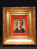 Jean-Hubert Raskop (1839 -1890) - Selfportrait Peint par