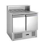 HCB Pizzawerkbank - klapdeuren - 90 cm - 390 liter - 230V -, Verzenden, Nieuw in verpakking, Koelen en Vriezen