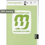 Moderne wiskunde 2b vmbo gt havo Uitwerkingen 9789001604622, Boeken, Schoolboeken, Verzenden, Gelezen, I. van Breugel