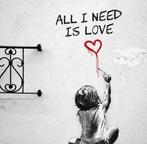 EMIR BERCUTTE - ALL I NEED IS LOVE - Toile L