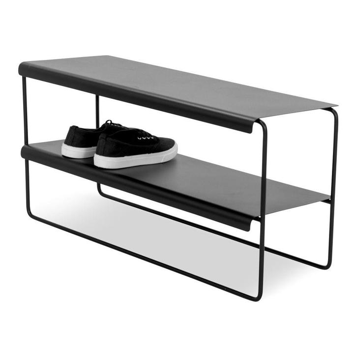 Spinder Design Nivo 70 schoenenrek - zwart, Huis en Inrichting, Kasten | Schoenenkasten, Nieuw, Verzenden