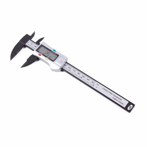 Benson Digitale carbon schuifmaat - nauwkeurig tot 0.2 mm..., Doe-het-zelf en Verbouw, Gereedschap | Handgereedschap, Nieuw, Ophalen of Verzenden