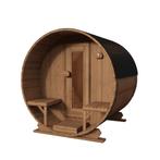 Thermowood Vuren barrelsauna 180 cm, Ophalen of Verzenden, Nieuw