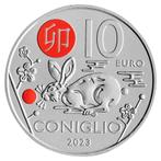 San Marino 10 Euro Jaar van het Konijn 2023, Verzenden