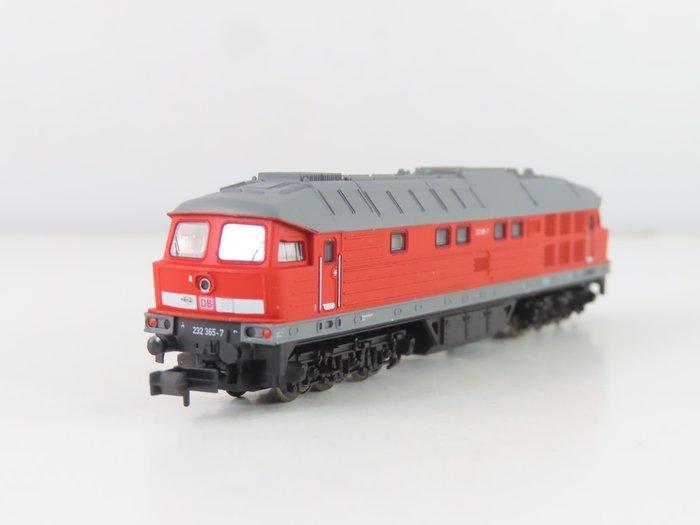 Minitrix N - 16233 - Diesellocomotief (1) - BR 232, Hobby en Vrije tijd, Modeltreinen | N-Spoor