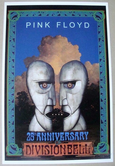 Pink Floyd - Lithografie, Division Bell Tour - 25e, Cd's en Dvd's, Vinyl Singles