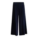 Arniesays • blauwe velvet broek • L, Kleding | Dames, Maat 42/44 (L), Nieuw, Arniesays, Verzenden