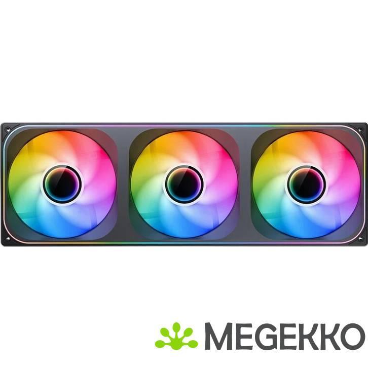 Jonsbo ZA-420BR PWM Reverse ARGB Black, Computers en Software, Computerkoelers, Nieuw, Verzenden