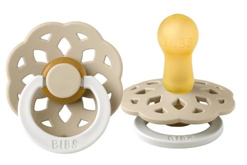 Bibs Boheme Glow In The Dark Vanilla 6-18 mnd Fopspeen, Kinderen en Baby's, Babyvoeding en Toebehoren, Nieuw, Verzenden