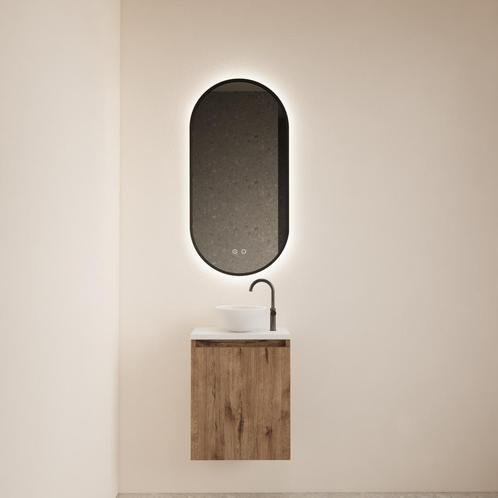 Fonteinmeubel BWS Meadow 40x50 cm Wellington Oak Incl., Doe-het-zelf en Verbouw, Sanitair, Bad, Nieuw, Ophalen of Verzenden