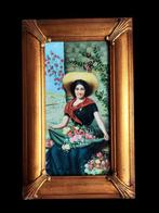 Scuola italiana (XX) - La raccoglitrice di fiori