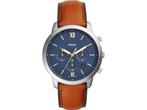 Fossil Neutra Chrono FS5453 - Herenhorloge 44 mm - Blauwe, Verzenden, Zo goed als nieuw