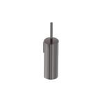 Toiletborstel MAY Wandmodel Geborsteld Carbon Black PVD, Ophalen of Verzenden, Nieuw, Chroom, Bad