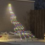 vidaXL LED Kerstboom met Grondspiesjes Multikleur 300 cm, Verzenden, Nieuw