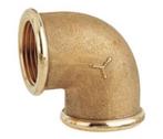CR Messing knie 90º binnen/binnendraad 1"1/4, Ophalen of Verzenden, Nieuw, Motor en Techniek, Zeilboot of Motorboot