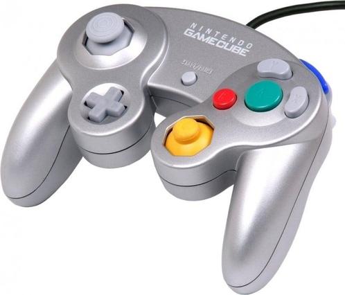 Gamecube Controller Zilver Origineel (Wii Controllers), Spelcomputers en Games, Spelcomputers | Nintendo Wii, Zo goed als nieuw