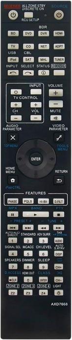 Afstandsbediening Pioneer axd7668 VSX-33 VSX-32 VSX-1015TX, Ophalen of Verzenden, Nieuw, Origineel