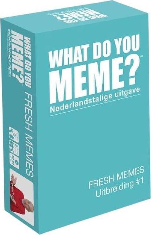 What Do You Meme - Fresh Memes #1 NL | Megableu -, Hobby en Vrije tijd, Gezelschapsspellen | Bordspellen, Nieuw, Verzenden