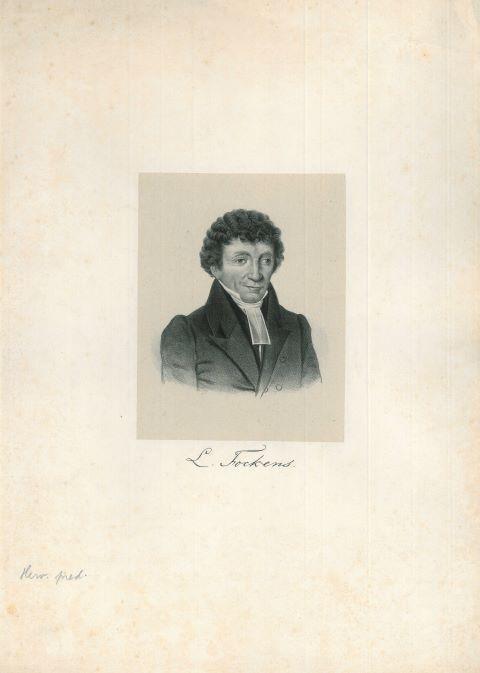 Portrait of Lucas Fockens, Antiek en Kunst, Kunst | Etsen en Gravures