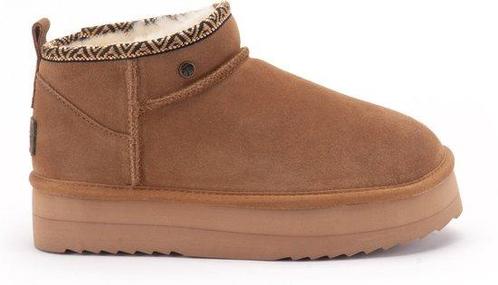 Warmbat Durack Vrouwen Laarzen - Cognac - Maat 41 (Mode), Kleding | Dames, Schoenen, Nieuw, Verzenden