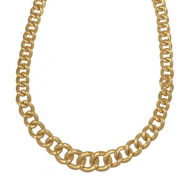 Halsketting - 18 karaat Geel goud, Sieraden, Tassen en Uiterlijk, Kettingen