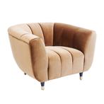 *WOONWINKEL* Kare Design Spectra Grote Fauteuil Fluweel Honi, Nieuw, Stof, Verzenden