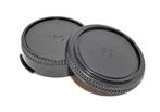 Canon FD Body Cap + Rear Lens Cap Set, Nieuw