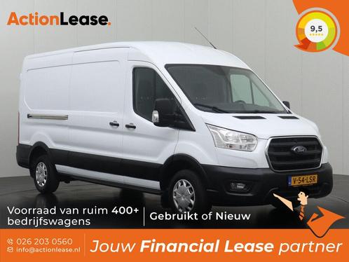 Ford Transit Bestelbus L3 H2 2020 Diesel Handgeschakeld, Auto's, Ford, Dealer onderhouden, Te koop, Zwart, Handgeschakeld, Financial lease