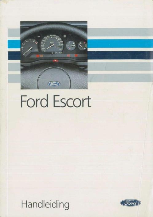 1992 Ford Escort Instructieboekje Handleiding Nederlands, Auto diversen, Handleidingen en Instructieboekjes, Verzenden