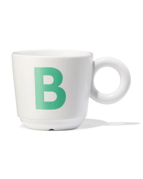 HEMA Mok 280ml letter B, Huis en Inrichting, Keuken | Servies, Nieuw, Verzenden