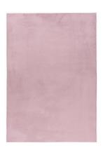 Wasbaar Vloerkleed | Pouffy | Uni | Rosé | 240x340 cm, Verzenden, Nieuw