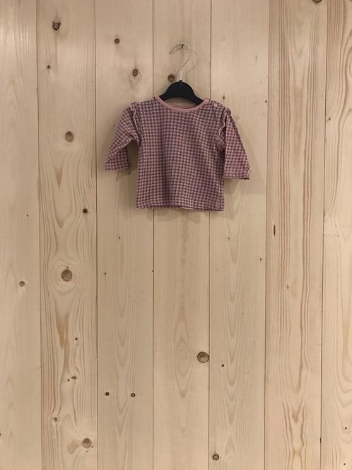 Longsleeve / Rose / Maat 56, Kinderen en Baby's, Babykleding | Maat 56