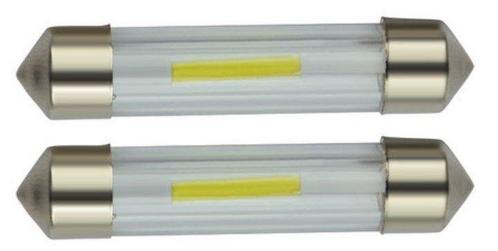 C5W autolamp 2 stuks | LED festoon 41mm | COB warmwit 3000K, Huis en Inrichting, Lampen | Overige, Nieuw, Verzenden
