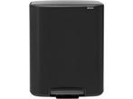 Brabantia Bo Prullenbak - Pedaalemmer - 60 liter - Matt, Huis en Inrichting, Verzenden, Zo goed als nieuw