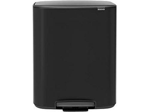 Brabantia Bo Prullenbak - Pedaalemmer - 60 liter - Matt, Huis en Inrichting, Woonaccessoires | Overige, Zo goed als nieuw, Verzenden