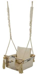 Baby swing - Baby schommelstoel - max. 20 kg - zwart, Ophalen of Verzenden, Nieuw