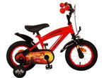 Disney Cars Kinderfiets - Jongens - 12 inch - Rood, Fietsen en Brommers, Verzenden, Zo goed als nieuw