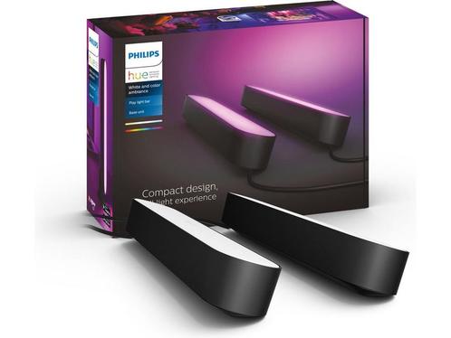 Philips Hue Play lightbar - wit en gekleurd licht - zwart -, Huis en Inrichting, Lampen | Losse lampen, Zo goed als nieuw, Verzenden