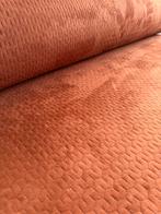 Roll Sofa Bank Lounge velvet brique donker oranje, Ophalen, 150 tot 200 cm, 75 tot 100 cm, Brique roll sofa