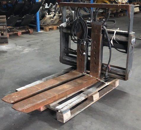 Stabau Vorkversteller met schuifvorken, Zakelijke goederen, Machines en Bouw | Heftrucks en Intern transport, Verzenden