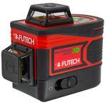 FUTECH MultiCross 3D Compact 3x360 Laser Groen, Doe-het-zelf en Verbouw, Meetapparatuur, Nieuw, Ophalen of Verzenden