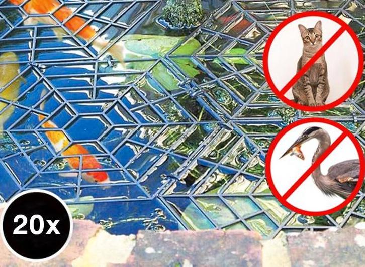 Fedec Vijverafdekking - 20-pack, Tuin en Terras, Waterpartijen en Fonteinen, Nieuw, Verzenden